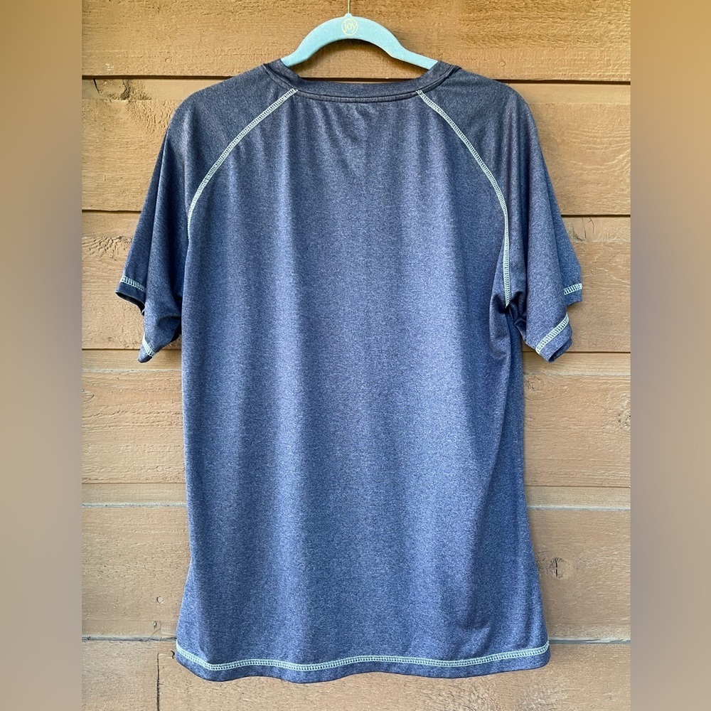 Pro Edge Blue and Silver Short Sleeve Tee - Picture 2 of 9
